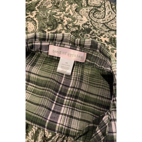 Band of Gypsies mixed print top - Picture 7 of 7